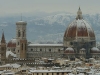Foto Duomo di Firenze con Neve