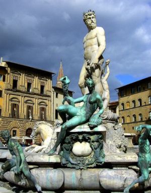 Foto Fontana Nettuno Firenze