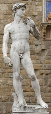 Foto Statua David di Michelangelo a Firenze