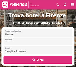 volagratis hotel Firenze